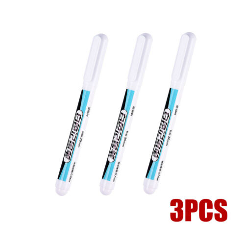 3Pcs White 0.7mm Permanent Paint Marker Pens - for Wood Rock Plastic Glass Metal - Picture 5 of 12