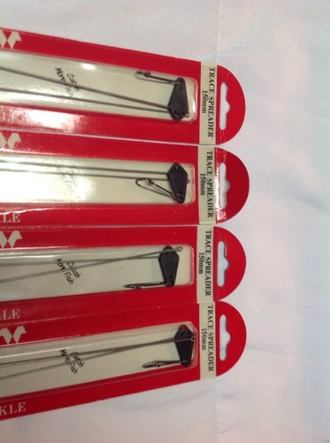Mustad Trace Spreader 150mm KF Tackle Qty 4 Packs Of Two - Picture 2 of 6