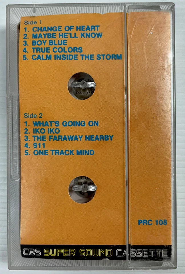 Cyndi Lauper True Colors Music Cassette Tape PRC 108 Portrait 1986 Original - Image 2 of 4