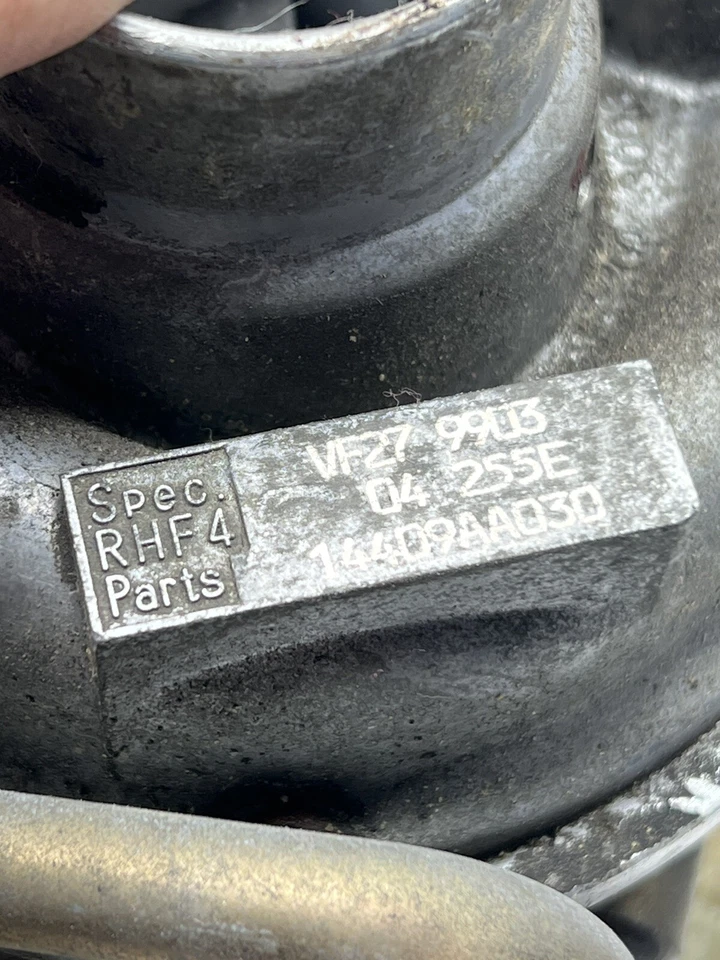 1998-2005 SUBARU IMPREZA 2.0L GENUINE TURBO CHARGER OEM 14409-AA030 - Image 4 of 4
