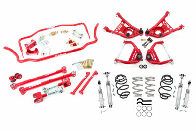 68-72 A-Body Handling Package, Stage 4, 550lb Front/2' Drop RED ABF808-2-R