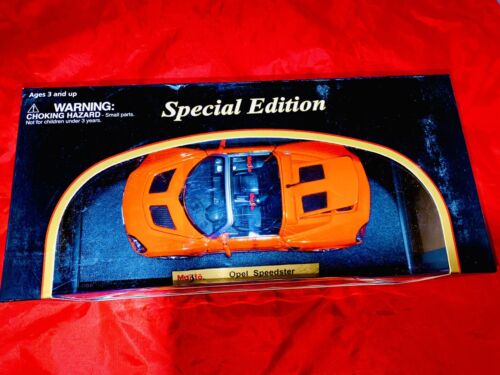 NHRA 1:18 Diecast MAISTO SPECIAL EDITION OPEL SPEEDSTER ORANGE Nitro Dennis - Picture 3 of 3