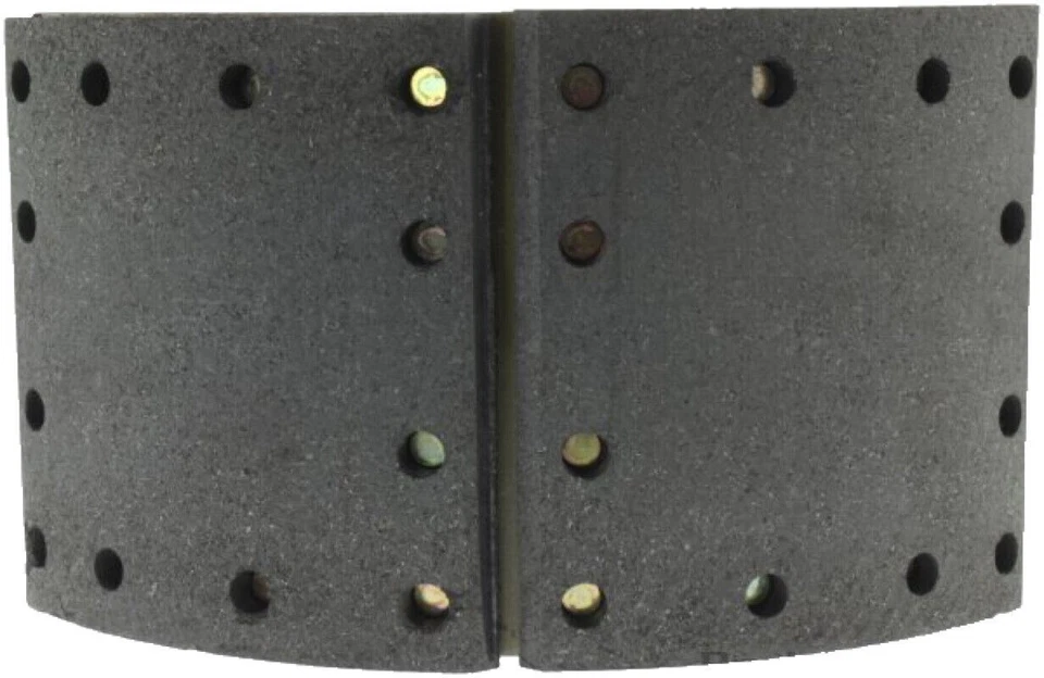 Nuevo Juego de zapatas de freno de tambor TRASERAS DE ALTA RESISTENCIA remachadas para FORD 15"X7" Foto 4 de 4