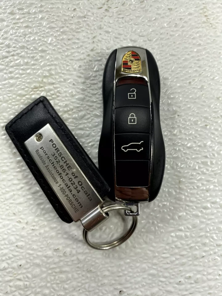 PORSCHE CAYENNE 2011-2018 JUEGO DE CILINDROS DE BLOQUEO CON LLAVE OEM Foto 4 de 4