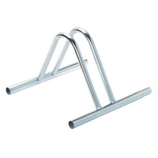 Rastrelliera portabici modulare a 1 posto, tipo basso, ingresso ruota 5 cm