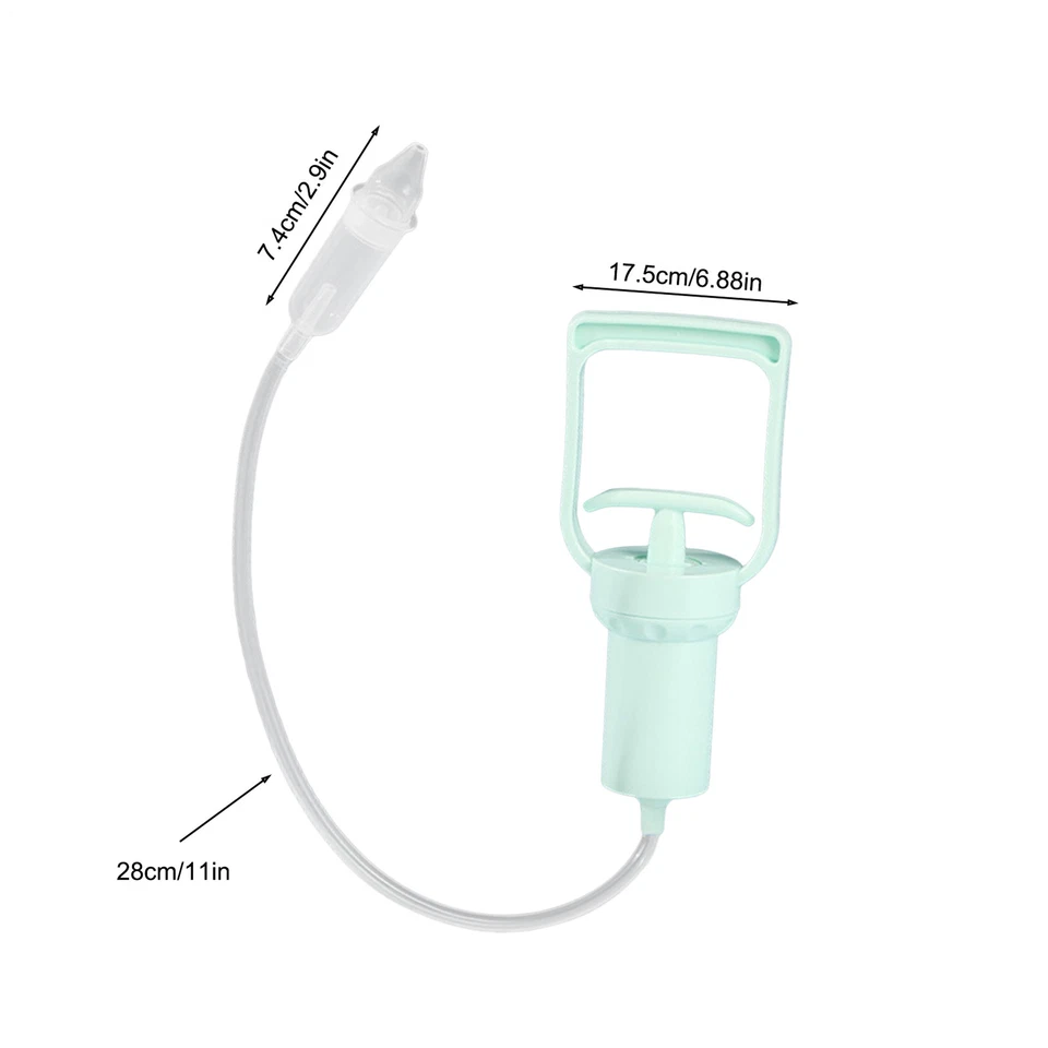Nasal Aspirator Portable Hand Puller Nose Sucker Hand Pump, Congestion Relief - image 3 of 4