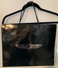 Terrific Rare Vintage Pebble Beach Concours d'Elegance Large Shopping Bag