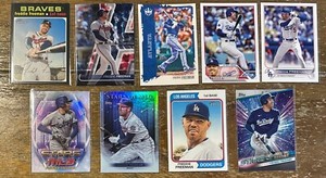 Freddie Freeman Lot Of 9 2024 Topps Bowman Stars Of MLB NM/MT World Series MVP