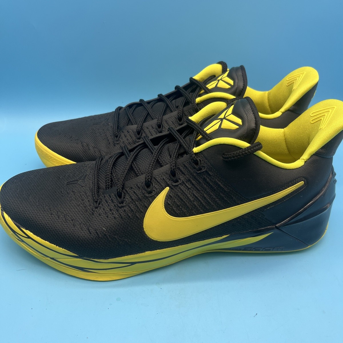 Nike Kobe A.D. Oregon Ducks Men's Size 12 Black Yellow 922026-001