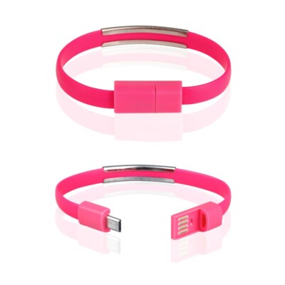 Cavo Micro USB Caricabatterie Android, Bracciale esterno Cavo