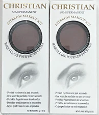 Christian Semi-Permanent Eyebrow  Makeup Kit, #2 SETS, IRID BROWN