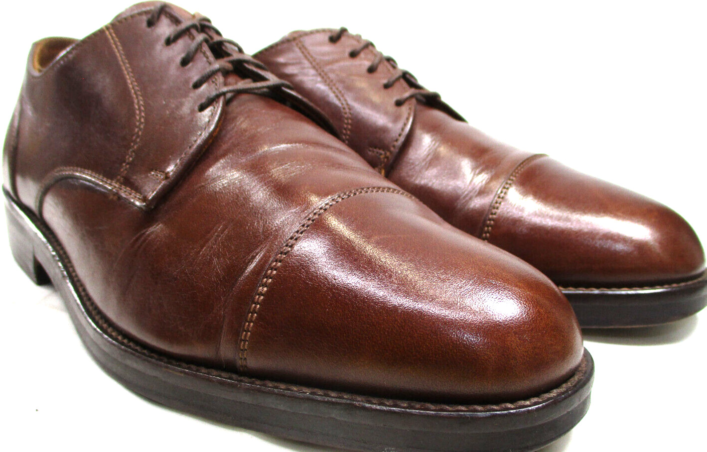 Bostonian Elements Men Leather Cap Toe Oxford Sho… - image 1