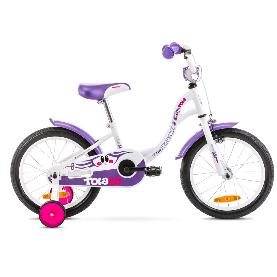 Romet Kinderfahrrad 12 / 16 Zoll für Mädchen und Jungen, verschiedene Farben - Bild 4 von 4