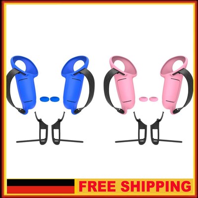 Silicone Controller Grips Non-Slip Handle Cover for Meta Quest 3/3S(Blue)