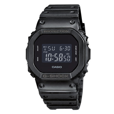 casio black matte watch
