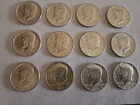 Lot of( 12)  Jfk half dollars 90% Silver
