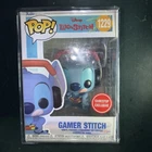 Funko Pop! Disney Lilo Stitch Gamer Stitch #1229 GameStop Exclusive
