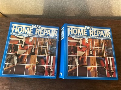 2-Vol Easy Home Repair Binder A Complete Step-By-Step Guide to Do-It-Yourself