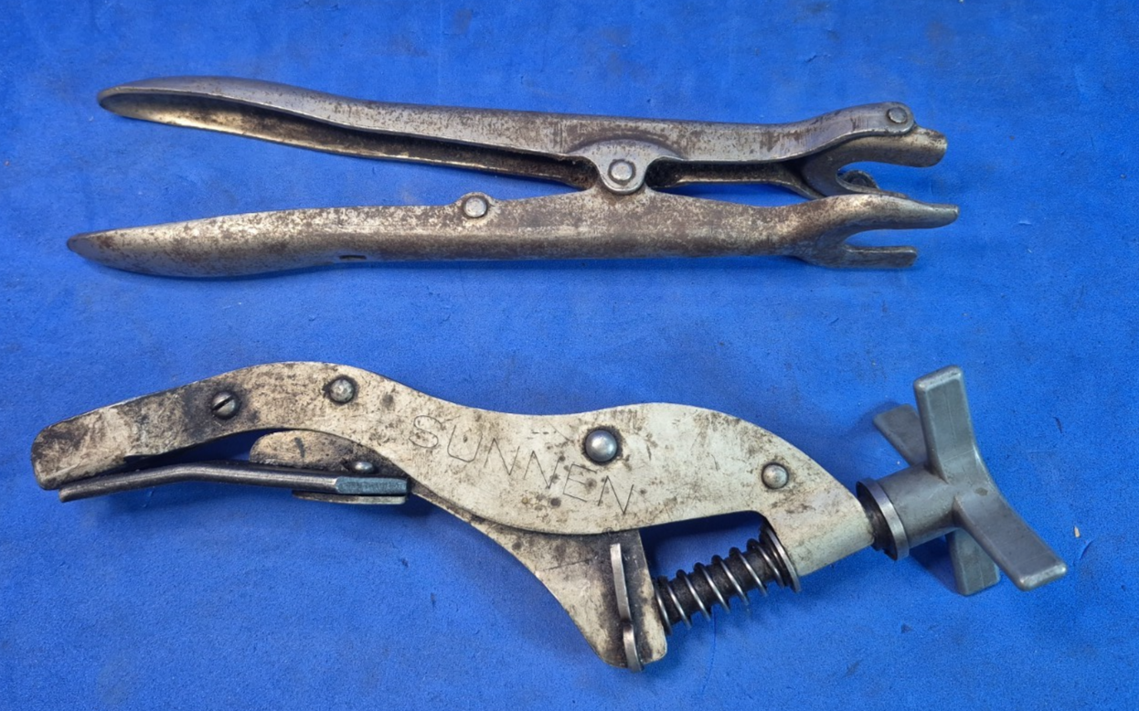Sunnen & Vlchek Valve Spring Compressor Lifter with Valve Lapper | eBay