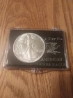 1987 AMERICAN SILVER EAGLE UNCIRCULATED 1 TROY OUNCE .999 FINE LIBERTY