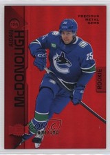 2023-24 Skybox Metal Universe Rookies PMG Red 24/100 Aidan McDonough #186 0jg8