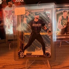 Topps Trey Sweeney Detroit Tigers Rookie MLB Sports Trading Card Baseball H172