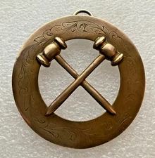 Orange Lodge Collarette Jewel - L.O.L. 2005 Past Master Jewel - July 1937