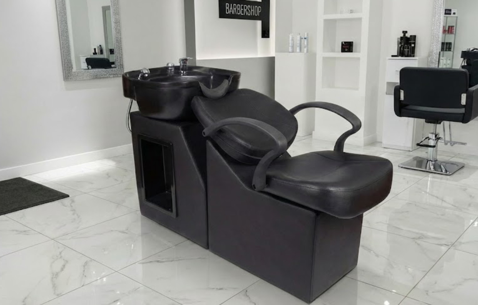 Salon Shampoo Chair Backwash Station Sink Bowl Hair Washing Barber Spa Equipment