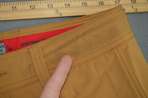 Western Rise Pants Mens 34x32 Yellowstone Granite Camp 2.0 Stretch Tech Hiking - Picture 8 of 15