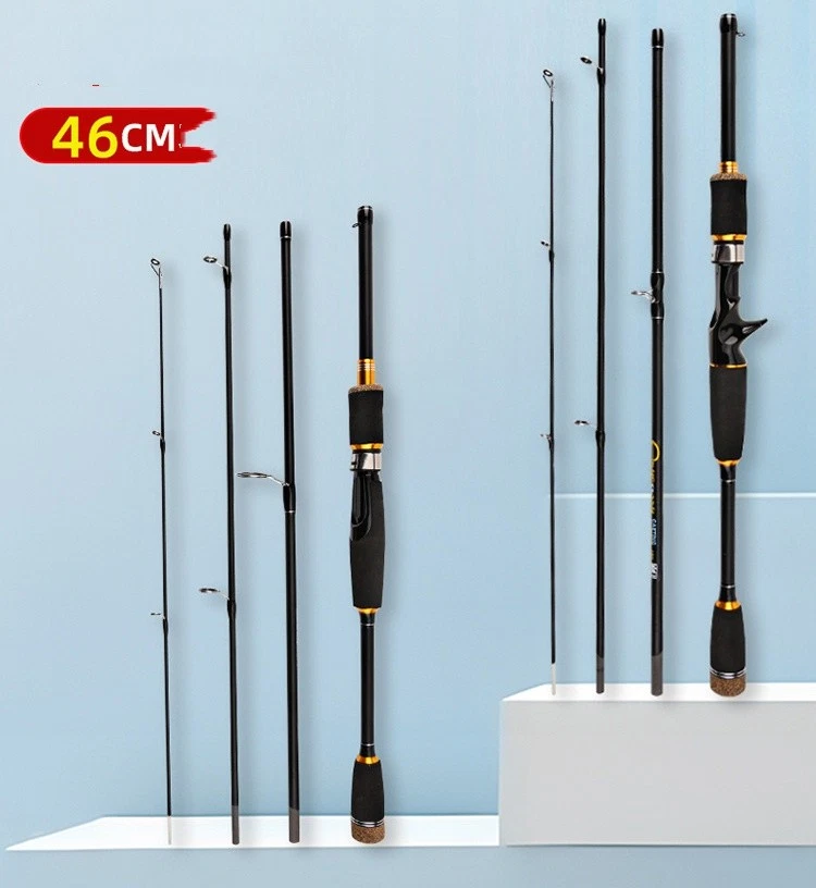 Fishing Rods Carbon Fiber Casting Spinning Rods High Sensitive Fast 4 Sections
Opens in a new window