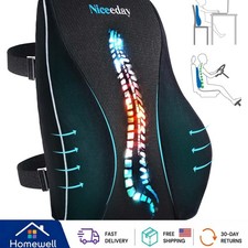 Ultimate Lumbar Support Pillow for Long Hours - Adjustable  Ergonomic Design
