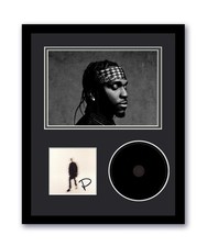 Pusha T Autographed Signed 11x14 Custom Framed CD Photo It's Almost Dry ACOA