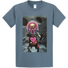 NEW Art Society x BELIDA MICKEY-Z STONE BLUE TEE SHIRT SM-4XLARGE MADE IN USA