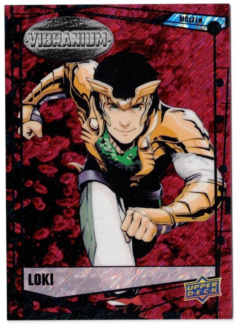 Marvel Vibranium 2015: Molten Vibranium Parallel #68 Loki 201/299