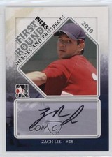 2011 ITG Heroes and Prospects First Round Picks Silver /14 Zach Lee Auto 0ty6