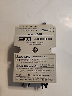 ES01 ORIENTAL MOTOR Speed Controller - Warranty & Free Shipping 