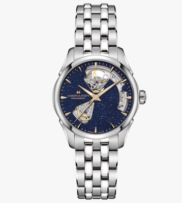Hamilton Jazzmaster Open Heart Lady Auto Blue Dial Round 36mm Men's H32215142