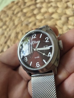 s.oliver Herren Armbanduhr - Groß