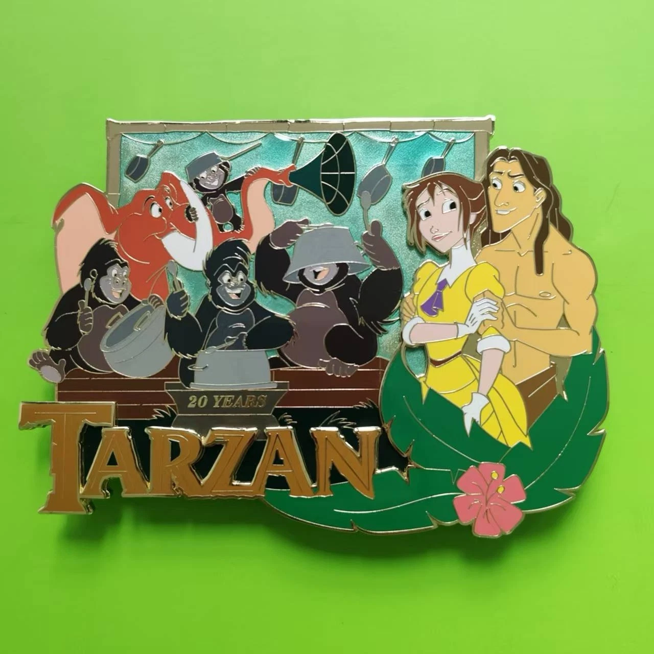 2019 Disney D23 Expo WDI MOG Tarzan Jumbo Pin 20th Anniversary PinLE 200