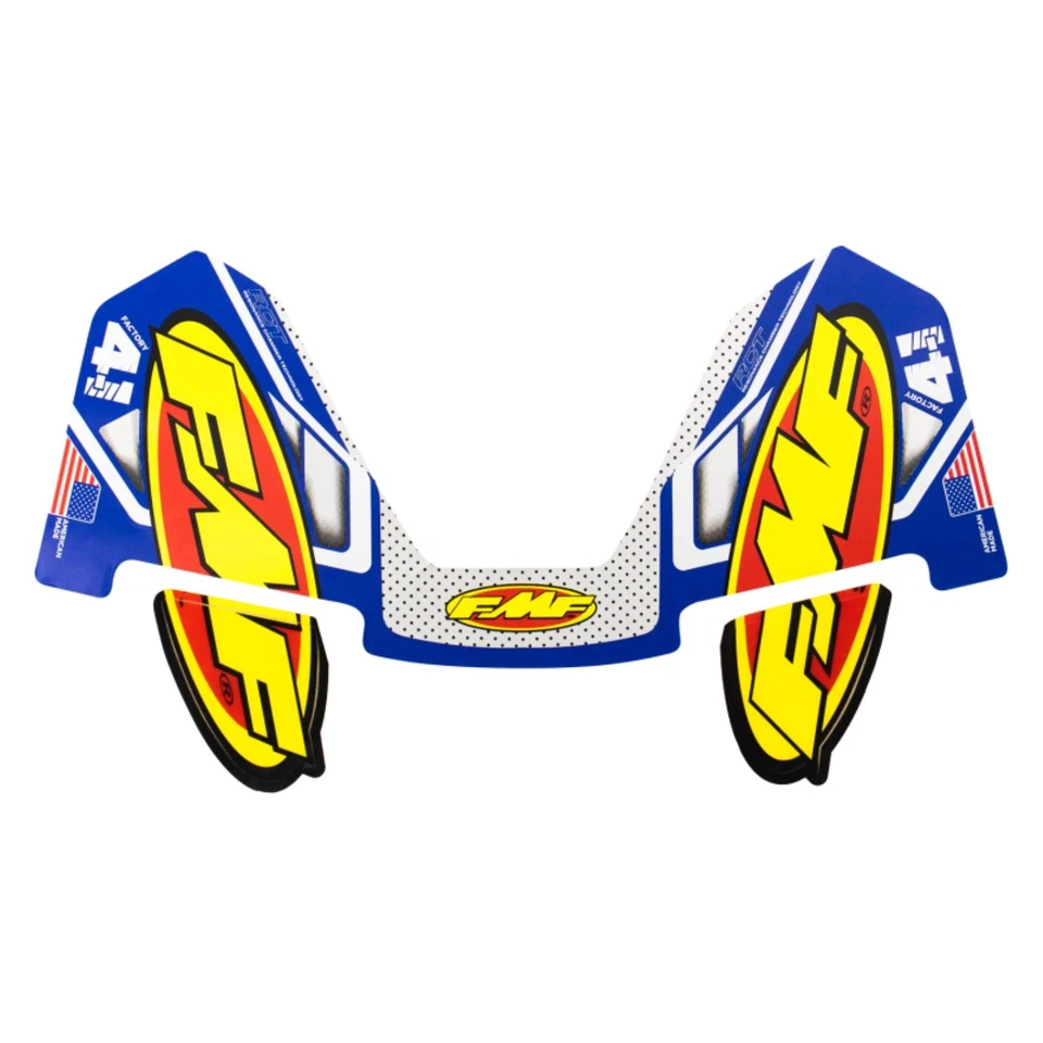 Calcomanías de repuesto FMF Racing - Kit logotipo azul 2020 014849 Foto 2 de 4