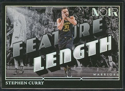 Stephen Curry 2024-25 NOIR Feature Length Golden State Warriors 