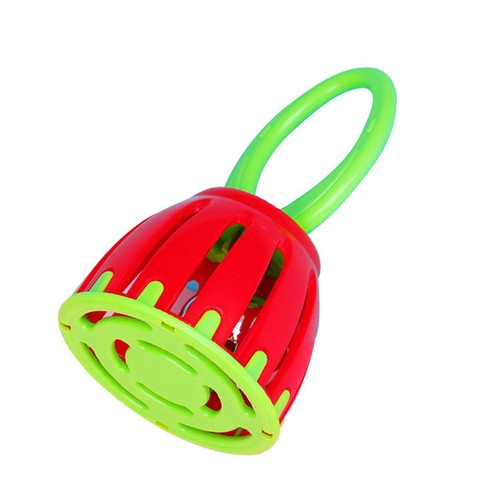 Hand Bell Jingle Rattle Bell Stick Plastic Shaker Hand Jingle Bell Toy For K MUF - Picture 1 of 12
