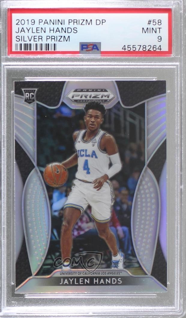 2019-20 Panini Prizm Draft Picks Silver Prizm Jaylen Hands #58 Rookie RC 00e8