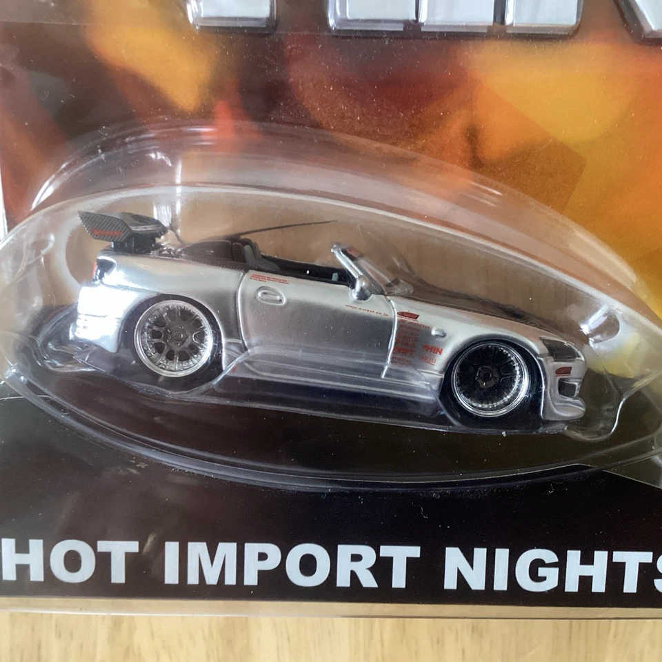 风火轮 2004 1/43 热销进口之夜 HIN,本田 S2000,银色 — 第 3/4 张图片