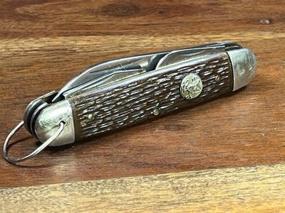 Vintage USA ULSTER Knife Co Official Boy Scout BSA Pocket Knife