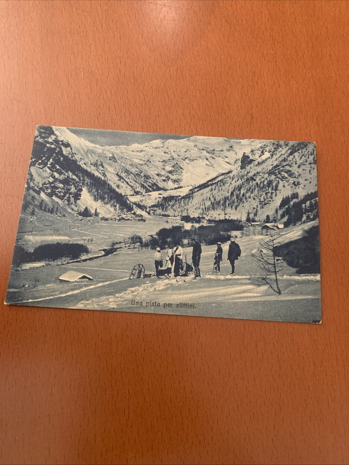 GRESSONEY AOSTA - Una Pista Per Slittini - 1920-30 animata