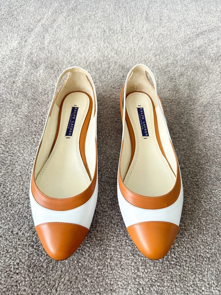 Ralph Lauren Collection Purple Label Brown Flat Shoes - Size: 37.5 - RRP: $1,100 - Image 2 of 4