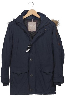 Napapijri Mantel Herren Winter Parka Winterjacke Gr. M Marineblau #z2cshnd