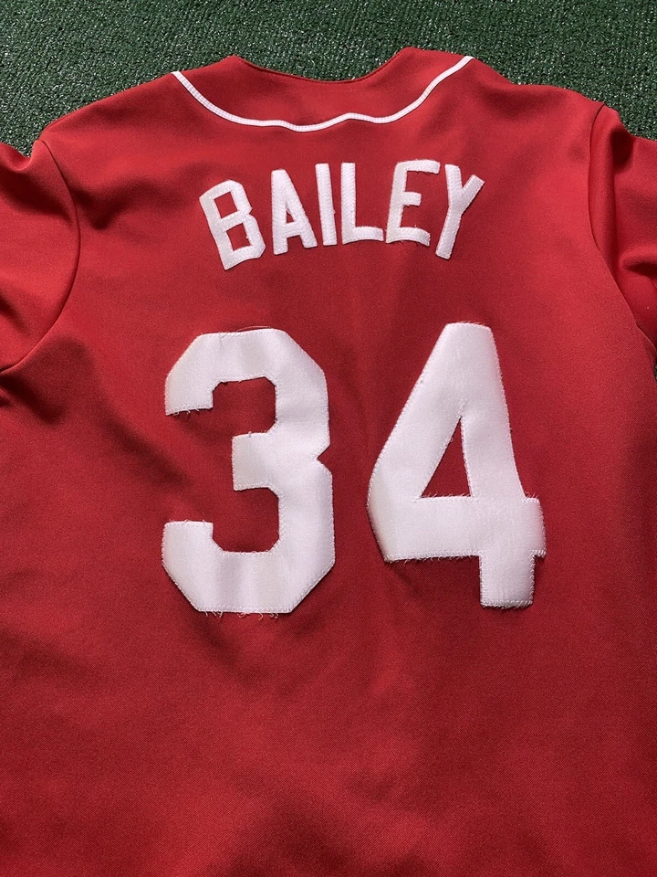 Camiseta Cincinnati Roja Homer Bailey Roja Talla M Foto 4 de 4