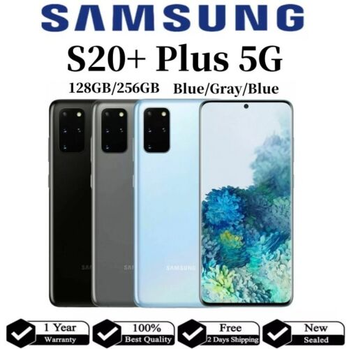 NEW Unlocked Samsung Galaxy S20+ PLUS 5G SM-G781U 8GB 128/256GB All Colors